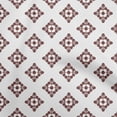 thumbnail image 1 of oneOone Rayonne Brun Tissu Bloc Robe Tissu Tissu Impression Tissu par la Cour 56 Pouces de Large, 1 of 5