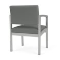 thumbnail image 3 of Pemberly Row Modern Fabric Guest Chair in Silver/Open House Asteroid, 3 of 5