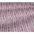 thumbnail image 5 of oneOone Viscose Chiffon Fabric Leaves & Floral Block Print Fabric BTY 42 Inch Wide, 5 of 5