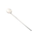 thumbnail image 1 of Cuillère à Égoutter en Acier Inoxydable 304 avec Paille, Cuillère Ronde pour Café, Cocktail, Smoothie (Argent), 1 of 8