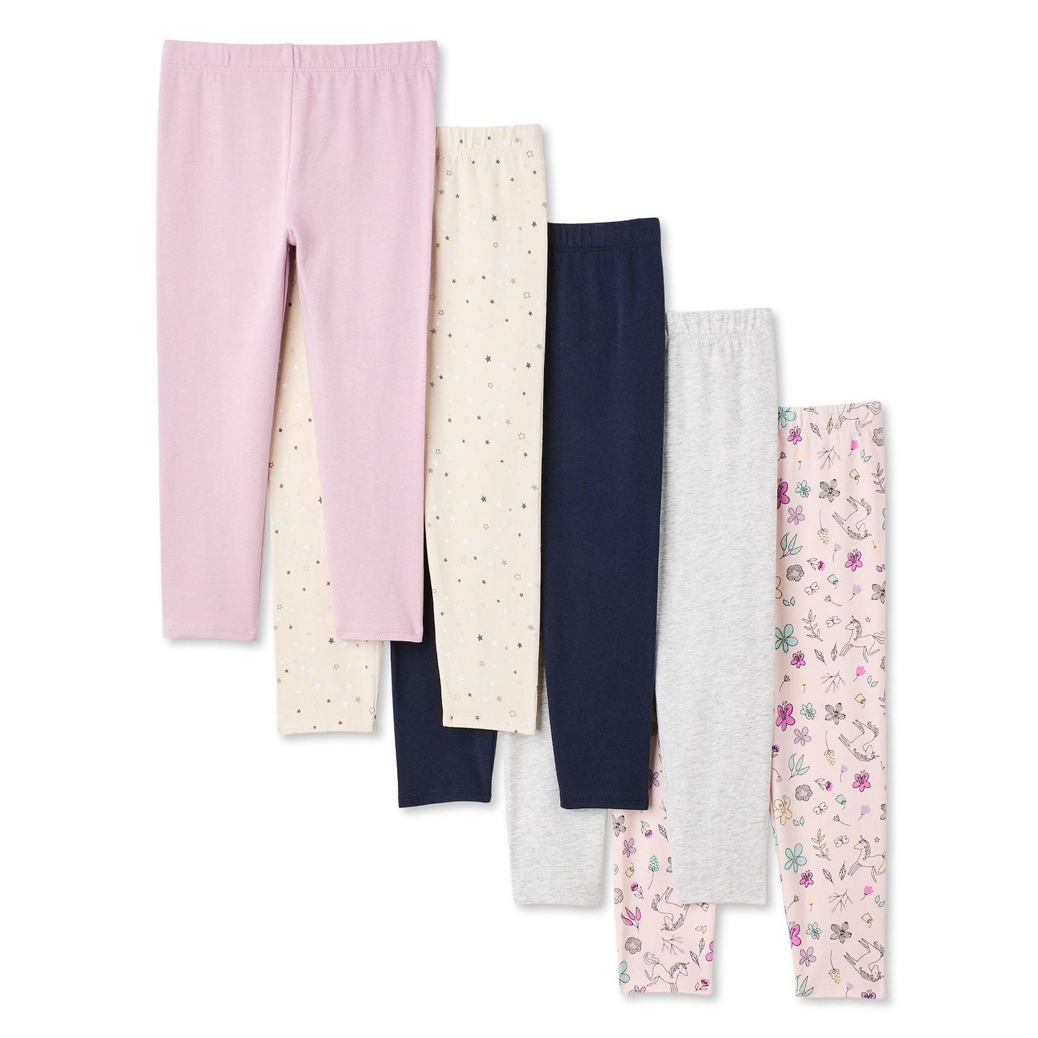 Lot de 5 leggings George pour petites filles
