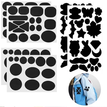 8 Pcs Self Adhesive Clothes Repair Patches, Waterproof Lightweight Polyester Repair Stickers