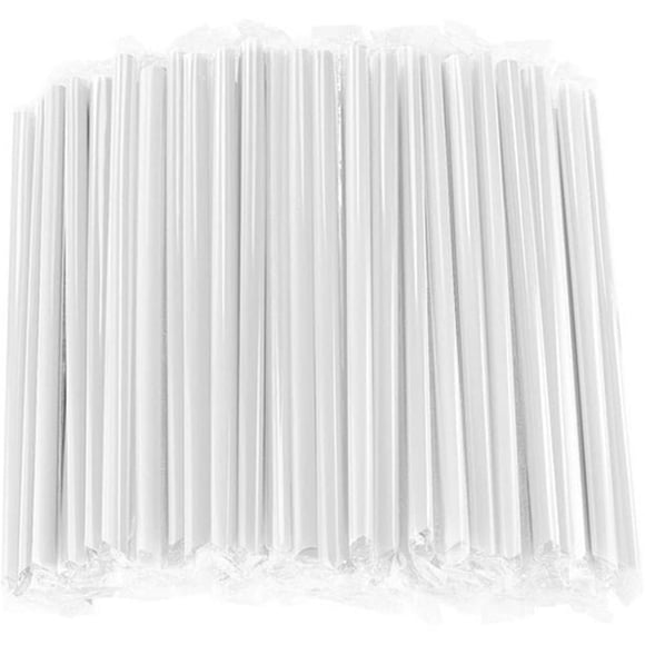 EIGTHTAIL Boba Straws Casewin Smoothie Straw Extra Wide & Fat 100 Pack 9.5 Inch Long 0.43” Diameter Large Jumbo Polypropylene Plastic BPA Free Reuseable for Milkshakes Tea