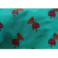thumbnail image 4 of oneOone Cotton Silk Fabric Floral & Block Fabric Prints By Yard 42 Inch Wide, 4 of 4