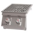 thumbnail image 1 of Bull Outdoor Product 22,000 BTU Slide In Stainless Steel Double Side Burner, 1 of 10