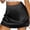 Black, variant on Elvqul Elastic Waisted Skirt for Women Pencil Mini Skirts Coffee Solid High Waisted Summer Womens Short Skirts