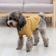 thumbnail image 3 of Manteau d'Hiver Épaissi pour Animaux de Compagnie pour Randonnée Course Exercice par Temps Froid Chien Veste à Capuche Manches Longues Vert Armée TP, 3 of 6