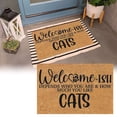thumbnail image 1 of Cat Carpet | Versatile Door Mat for Indoor and Outdoor Use | Stylish Entrance Rug | -Absorbing Area Rug | Home Décor Accessory, 1 of 3