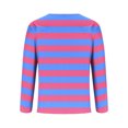 thumbnail image 3 of RXIRUCGD T-Shirt à Manches Longues pour Hommes, Col Rond, Imprimé, Entraînement Physique, Violet, Taille : 5TG, 3 of 4