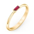 thumbnail image 3 of East-West Baguette Ring - Peridot (August), 3 of 3
