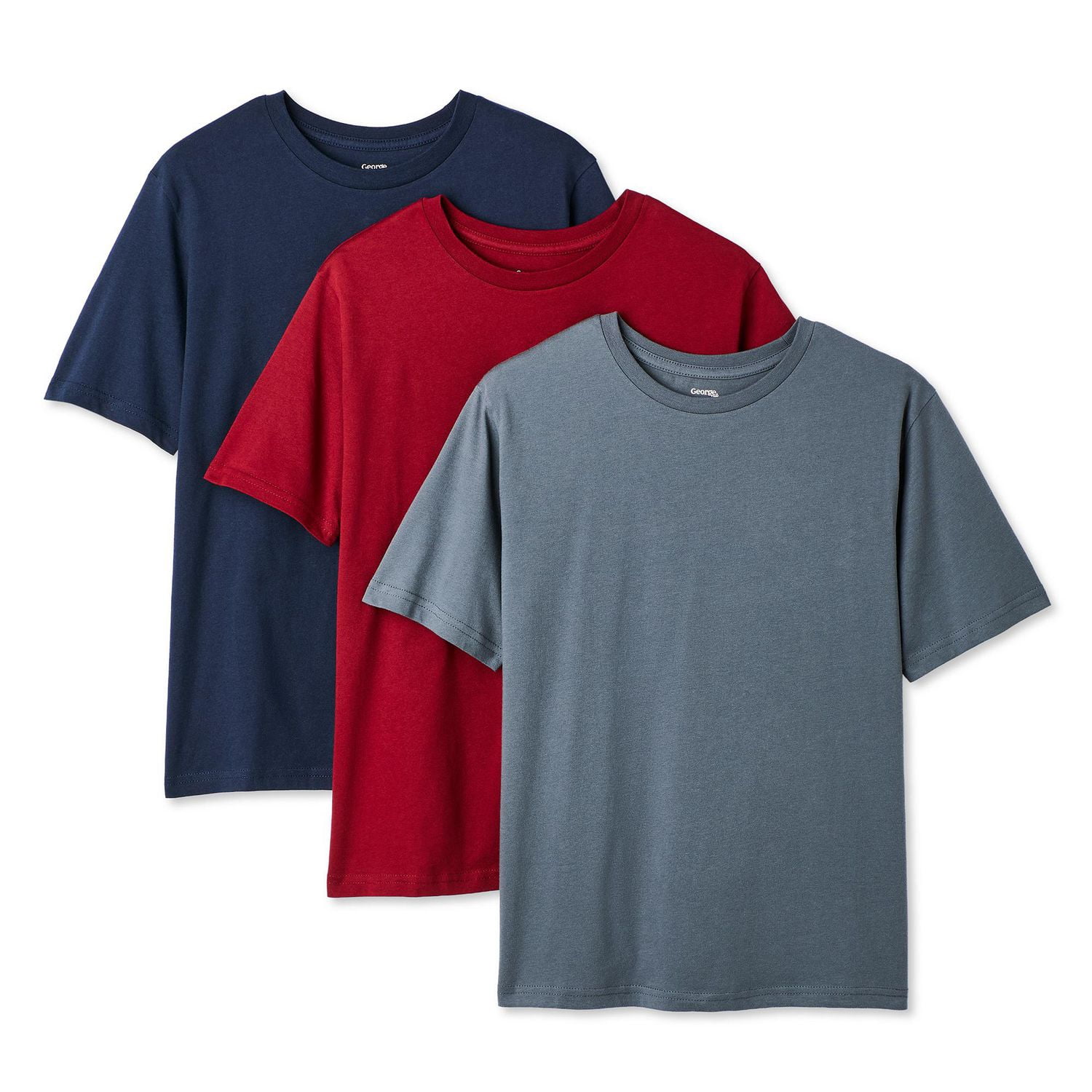 George Boys' Crew-Neck T-Shirt 3-Pack