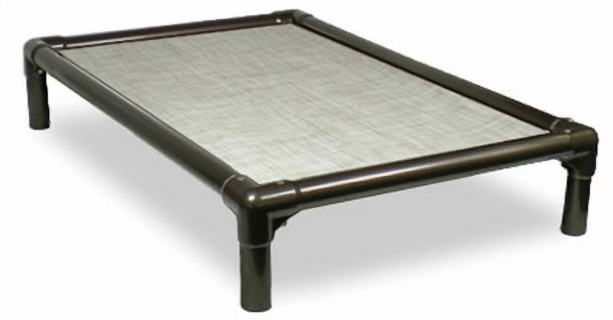 Kuranda Chewproof Dog Bed - Walnut PVC - 50" x 36" - Sunsure Textilene - Birch