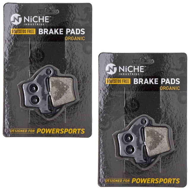 Niche Brake Pad Set for Honda CRF250RX Rear Organic Motorcycle 2 Pack 519-KPA2487D
