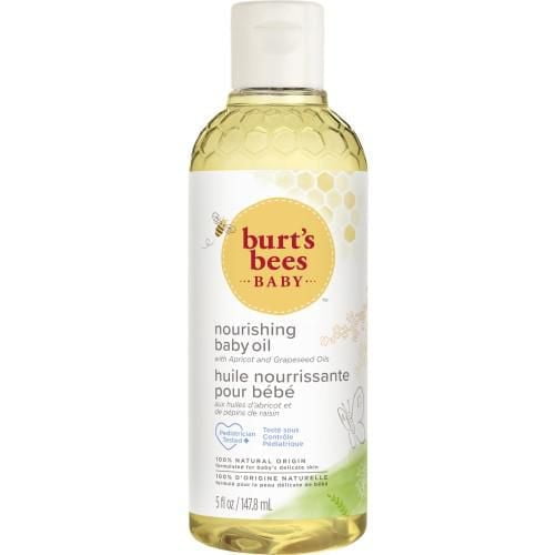 Burt’s Bees® Baby™ Nourishing Baby Oil, 100% Natural Origin Baby Skin Care, Paraben Free,