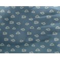 thumbnail image 4 of oneOone Georgette Viscose Fabric Rainy Clouds Nature Fabric Prints by Yard 42 Inch Wide, 4 of 4