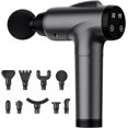 thumbnail image 1 of HAHDAXIA Massage Gun Deep Tissue, Handheld Electric Muscle Massager, High Intensity Percussion Massage Device for Pain Relief with 9 Attachments & 30 Speed, 1 of 7