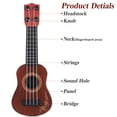 thumbnail image 4 of MasteelfCA Children Ukulele Toys Plastic Ukulele Guitar Musical Toy Instruments Educational Toy, 4 of 6
