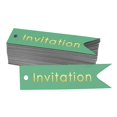 thumbnail image 1 of Inkdotpot Invitation Party Bottle Tag Real Gold Foil Favor Hang Tags Pack Of 100, 1 of 1
