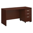 thumbnail image 1 of Scranton & Co Bureau de Bureau 60W x 24D avec Tiroirs en Acajou, 1 of 7