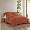 thumbnail image 2 of Swift Home Ensemble housse de couette unie ultra douce, Lit simple, Cannelle, 2 of 6