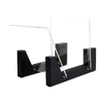 thumbnail image 2 of Esquirla Wood Vinyl Holder with Acrylic Ends Album Display Transparent Vinyl Stand black, 2 of 8