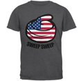 thumbnail image 1 of Winter Sports Flag Curling Sweep Sweep USA Mens T Shirt, 1 of 1