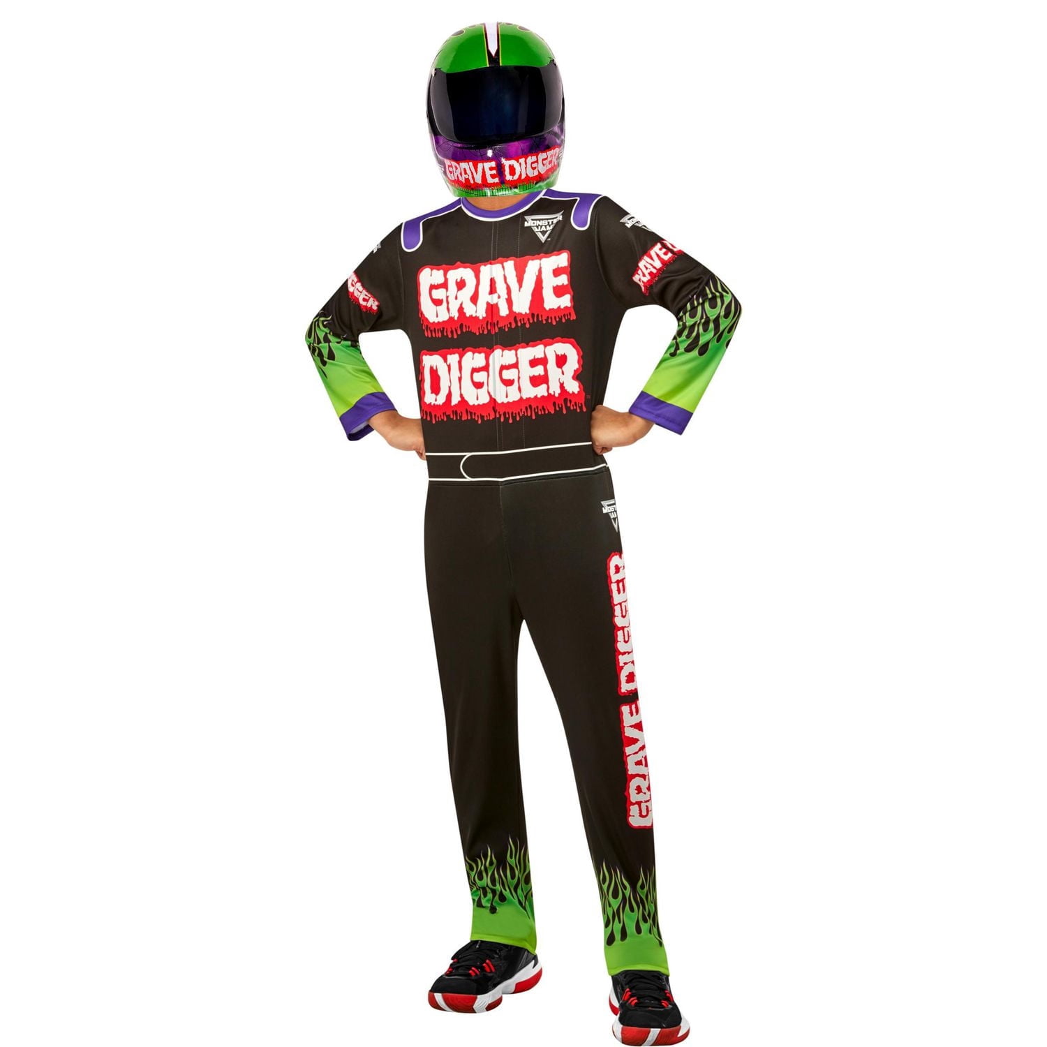 Déguisement Monster Jam Grave Digger pour enfant