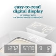 thumbnail image 4 of Homedics Glo Essential Digital Bathroom Scale, Motion-Sensing Ambient Center Illumination, 4 of 8