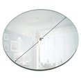 thumbnail image 2 of Round Mirror Plate - Set of 12 Round Mirror Trays - 8 inch Diameter, 1.5 mm Thick Rounded Edge - Perfect for Table, Wedding Centerpieces, Wall Decor, Crafts, 2 of 5