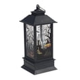 thumbnail image 2 of LED Halloween Candle Lantern Decoration with Skeleton Pumpkin Design - Portable Hanging Lamp PVC Material Safe for Kids Party Outdoor, 2 of 3