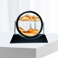 thumbnail image 3 of jifeng 3D Picture Photo Hourglass Scenery Painting Plastic Frame Toys Round B, 3 of 8