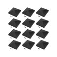 thumbnail image 4 of Mosiee Fence Post Cap With Pre-Drilled Holes Black Plastic Pyramid For 4X4 Inches Posts Outdoor Post Cap Protection Garden Supplies, 4 of 9