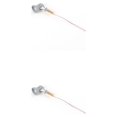 thumbnail image 4 of yingyy Model Railway Lamp Outdoor 1:87 Scale Streetlight Building LED Park Light Garden Yard Building Layout Decorations Type B Gray 2Set, 4 of 6