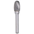 thumbnail image 2 of Rotating Grinder Bit, Labor Saving Straight Shank Easy To Install Fast Chip Removal YG8 Cemented Carbide  Cutting Burrs Die  for Chamfering and Deburring, 2 of 8