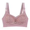 thumbnail image 1 of EQWLJWE Woman's Large Size Comfortable Breathable Bra Underwear No Rims True Bras For Women, 1 of 1
