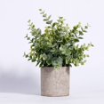 thumbnail image 4 of Coofit Artificial Potted Plant Decorative Simulated Eucalyptus Fake Plant False Leaf, 4 of 7