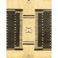 thumbnail image 1 of Ahgly Company Tapis d'Intérieur Rectangulaire Abstrait Brun Foncé Tapis de Zone Abstrait, 7 Pieds x 9 Pieds, 1 of 6