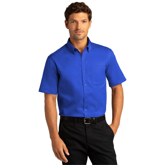 Port Authority Men's Short Sleeve SuperPro React Twill Shirt - W809