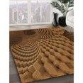 thumbnail image 3 of Ahgly Tapis Rectangulaire Lavable en Machine Intérieur Transitionnel Rouge Nuit, 7 Pieds x 9 Pieds, 3 of 7