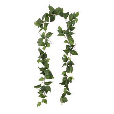 Birdeem Simulation Rotin 1.8M Plante de Simulation Lierre Fenêtre Mur Plante de Simulation Rotin Vert