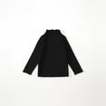 thumbnail image 2 of MeetoTime 1-10 Ans Chemise Décontractée Ample Couleur Unie Dentelle Petit Col Haut Base Garçons Filles Manches Longues Col Rond Haut, 2 of 3
