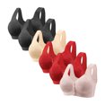 thumbnail image 1 of biudgviw Front Closure Bras for Women 6 Pc Plus Size Wireless Support Full Coverage Lace Bralettes Comfort Everyday Bras, 1 of 6