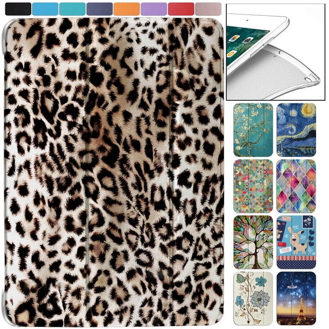 DuraSafe iPad Pro 9.7 Pouces 2016 Case A1673 MLMP2LL/A MM172LL/A MLMN2LL/A MLMQ2LL/A A1674 A1675 MLMW2LL/A MLMX2LL/A MM192LL/A MLMV2LL/A MLN02LL/A MLMY2LL/A MLN12LL/A MM1A2LL/A MLPX2LL/A - Leopard