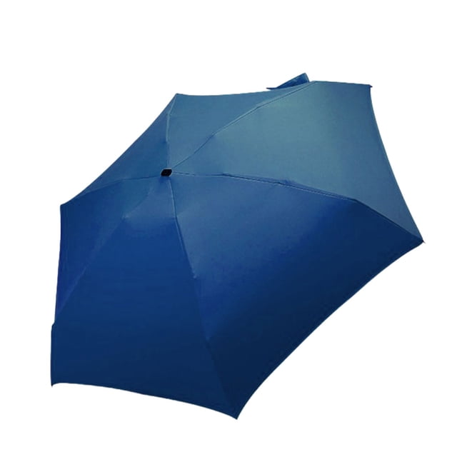 maskred Absurdly Portable And Water-Resistant Umbrella For On Go Small But Mighty Small Sun Rain Umbrella Dark blue
