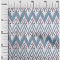 thumbnail image 1 of oneOone Georgette Viscose Fabric Chevron Ikat Fabric Prints By Yard 42 Inch Wide, 1 of 4