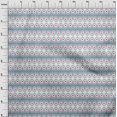 thumbnail image 3 of oneOone Cotton Poplin Fabric Peacock Feather Ikat Print Sewing Fabric BTY 42 Inch Wide, 3 of 4