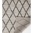 thumbnail image 2 of Zunthus Light Tan and Brown Woven Area Rug, 2 of 3