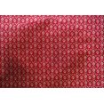 thumbnail image 4 of oneOone Cotton Silk Red Fabric Geometric Bandhani Sewing Craft Projects Fabric Prints By Yard 42 Inches Wide, 4 of 4