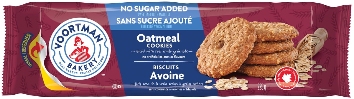 Voortman No Sugar Added Oatmeal Cookies