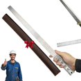 thumbnail image 2 of Ruler(Unit Of Measurement: Inch & Cm) 20" 50cm Stainless Rulers Metal Rulers Kit Perfect Straight Edge For Architects Draftsman And (Special Editio, 2 of 7